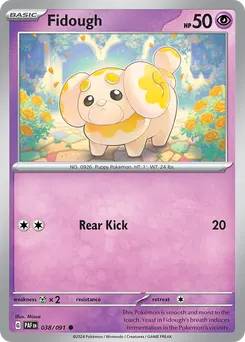 Fidough #38, Reverse Holo