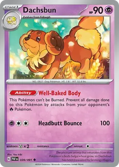 Dachsbun #39, Reverse Holo