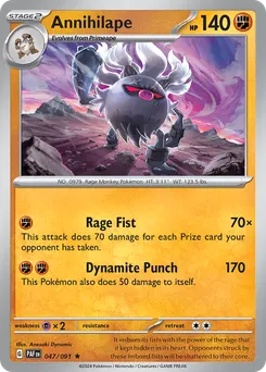 Annihilape #47, Reverse Holo