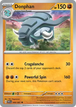 Donphan #49, Reverse Holo