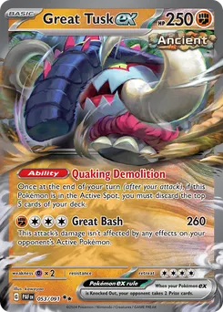Great Tusk ex #53, Standard