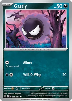 Gastly #55, Reverse Holo