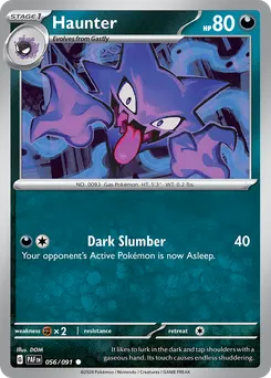Haunter #56, Reverse Holo