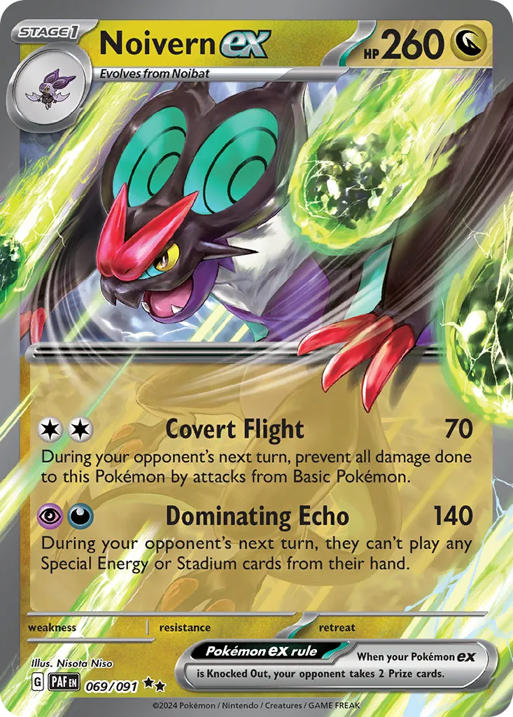 Noivern ex #69, Paldean Fates