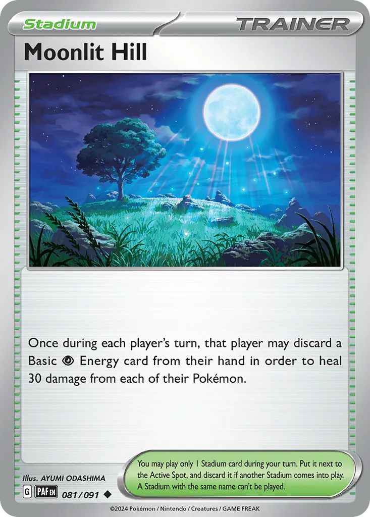 Moonlit Hill #81, Paldean Fates