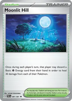 Moonlit Hill #81, Reverse Holo