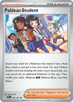 Paldean Student #86, Paldean Fates
