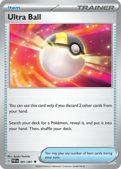 Ultra Ball #91, Reverse Holo