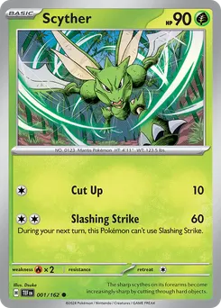 Scyther #1, Reverse Holo