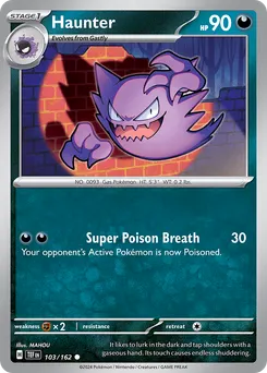 Haunter #103, Temporal Forces