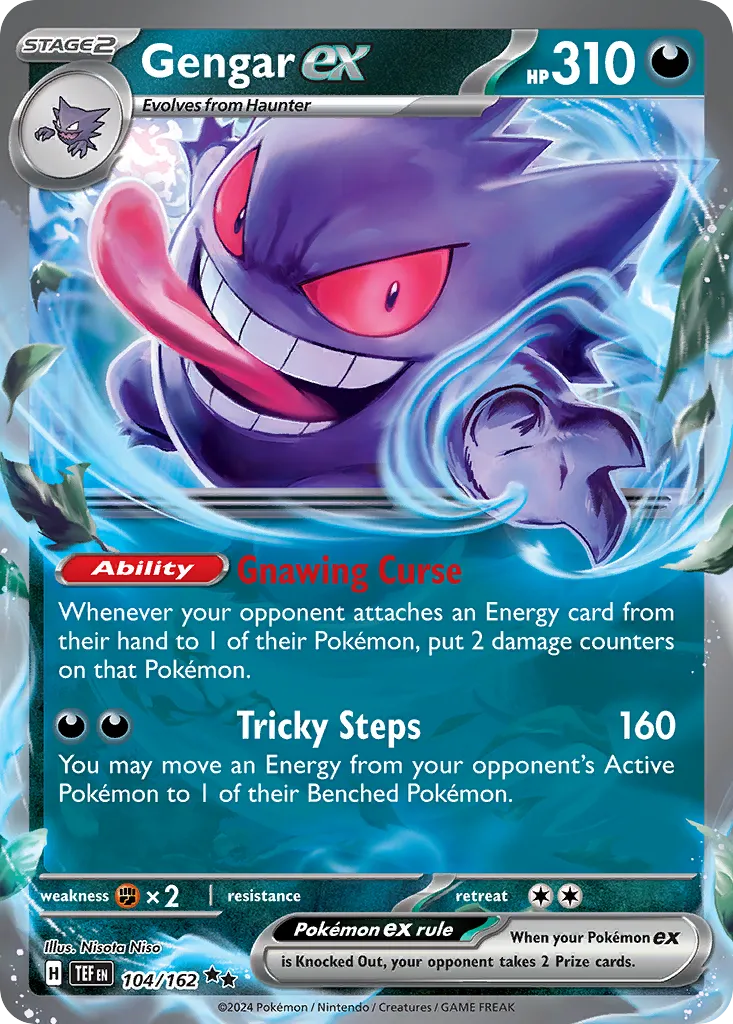 Gengar ex #104, Temporal Forces