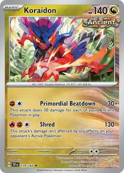 Koraidon #119, Gamestop Exclusive