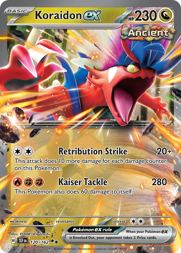 Koraidon ex #120, Temporal Forces