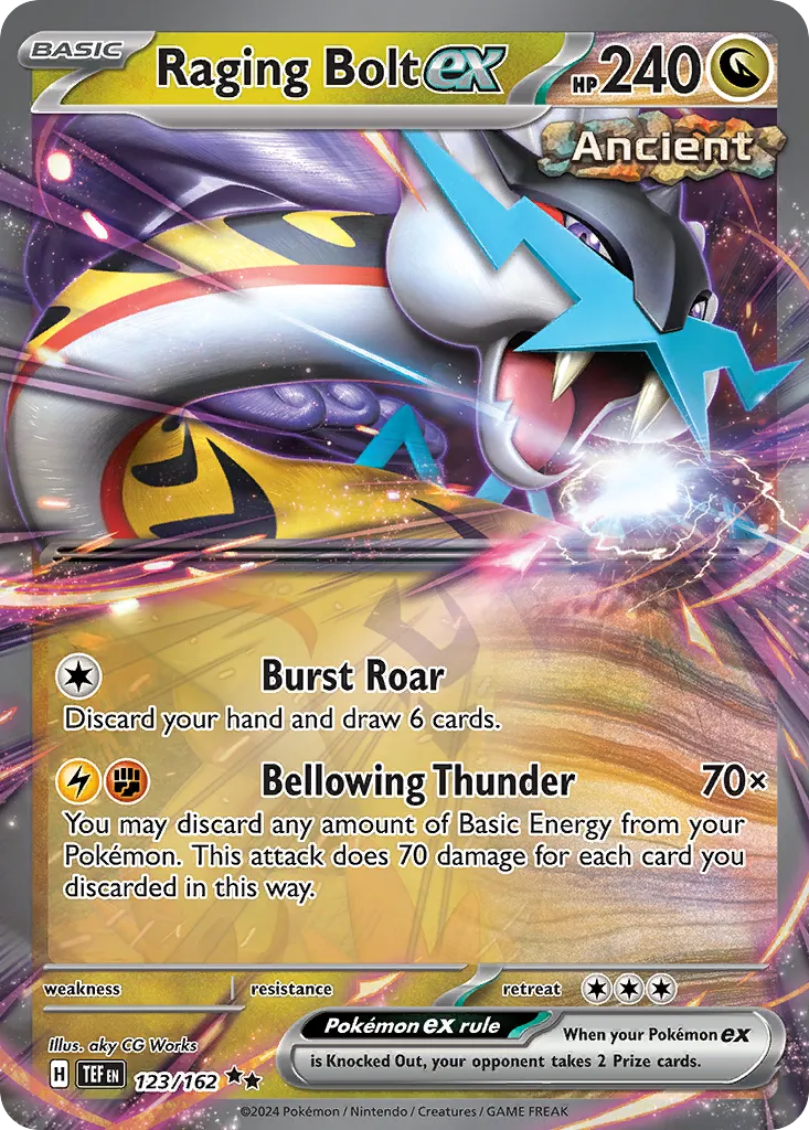 Raging Bolt ex #123, Temporal Forces