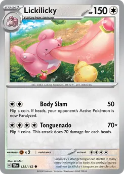 Lickilicky #125, Temporal Forces