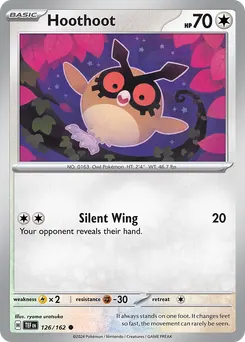 Hoothoot #126, Temporal Forces