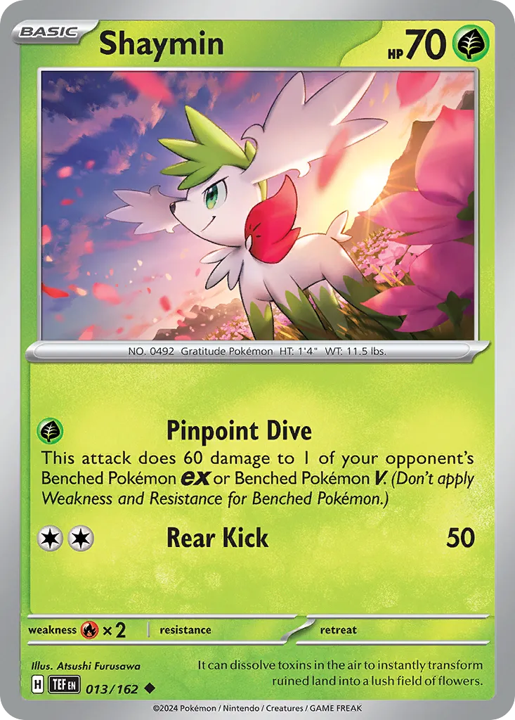 Shaymin #13, Temporal Forces