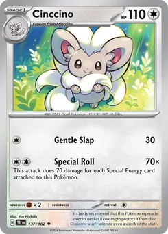 Cinccino #137, Temporal Forces