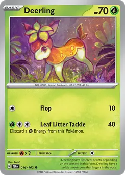 Deerling #16, Reverse Holo