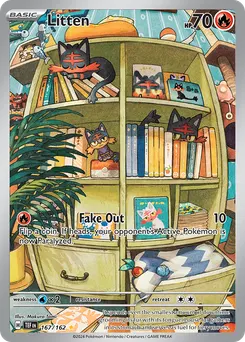 Litten #167, Illustration Rare