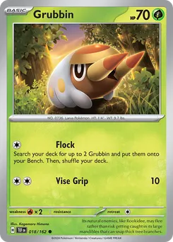 Grubbin #18, Reverse Holo