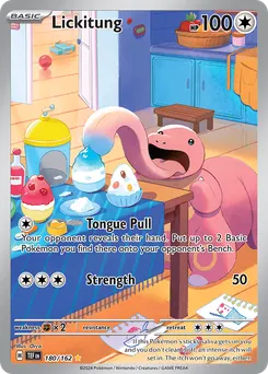 Lickitung #180, Illustration Rare
