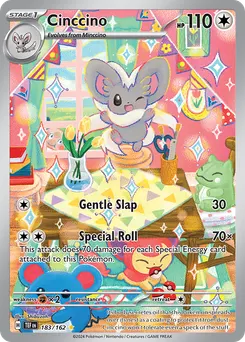 Cinccino #183, Illustration Rare