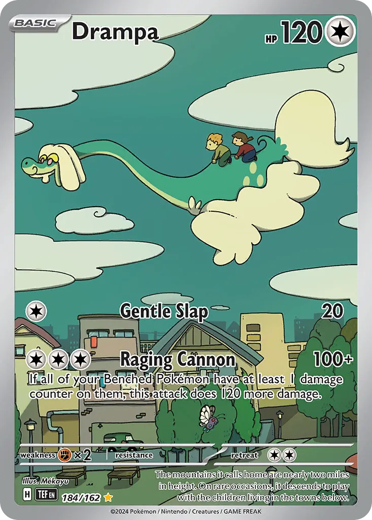 Drampa #184, Temporal Forces Illustration Rare
