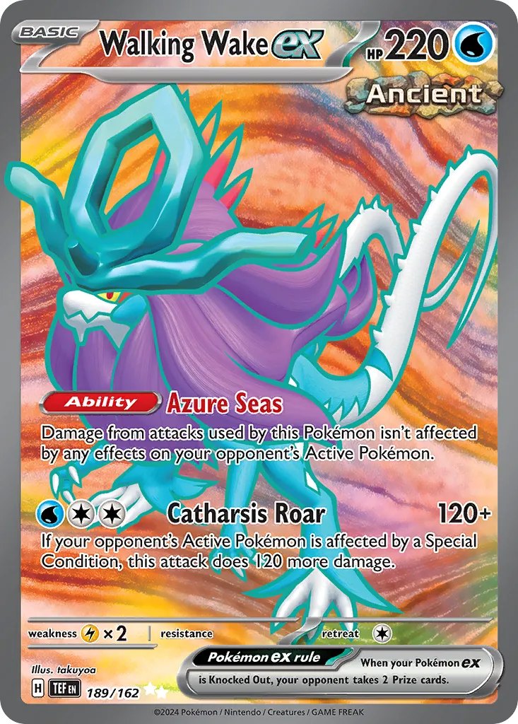 Walking Wake ex #189, Temporal Forces Ultra Rare