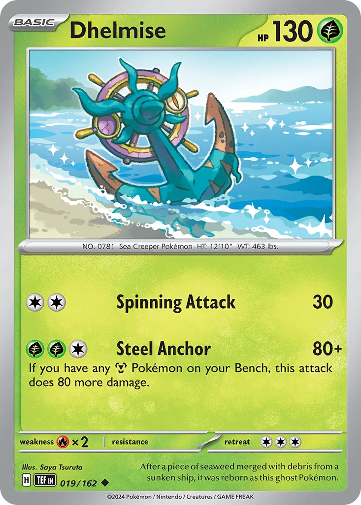 Dhelmise #19, Temporal Forces