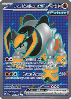 Iron Boulder ex #192, Ultra Rare