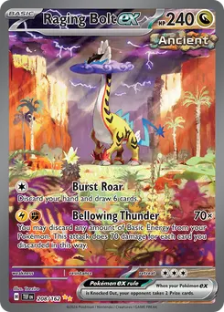 Raging Bolt ex #208, Special Illustration Rare