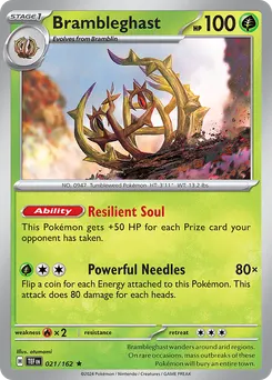 Brambleghast #21, Reverse Holo