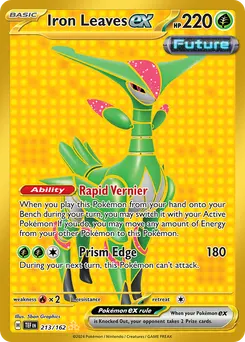 Iron Leaves ex #213, Hyper Rare