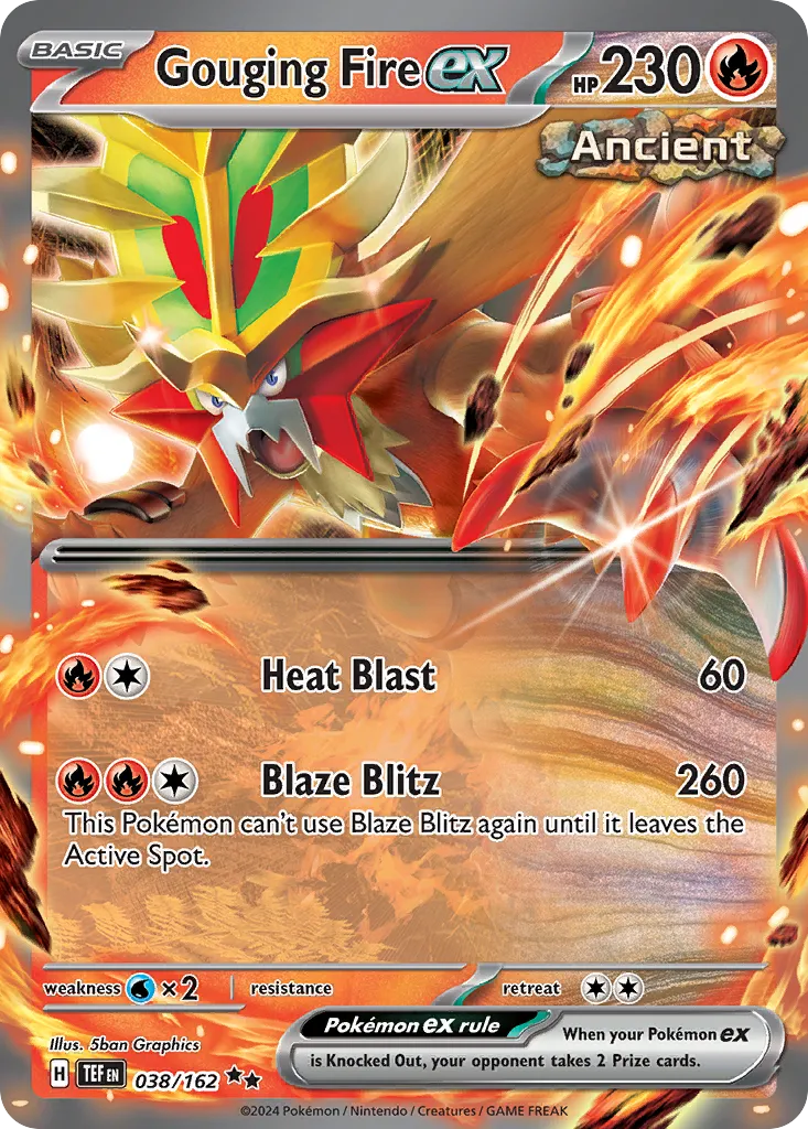 Gouging Fire ex #38, Temporal Forces