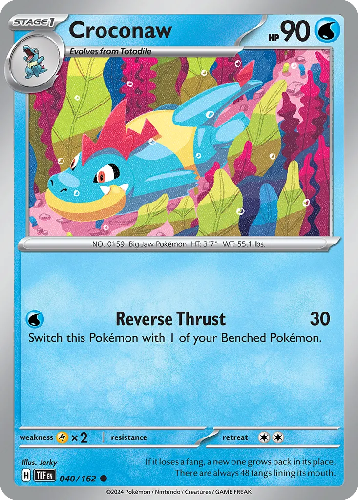 Croconaw #40, Temporal Forces