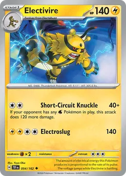 Electivire #54, Temporal Forces