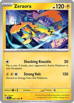 Zeraora #57, Temporal Forces