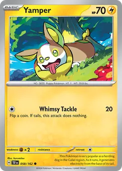 Yamper #58, Temporal Forces