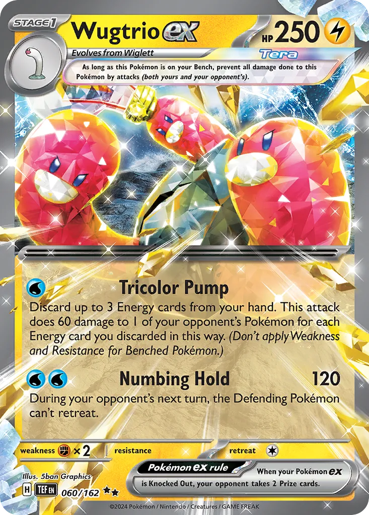 Wugtrio ex #60, Temporal Forces
