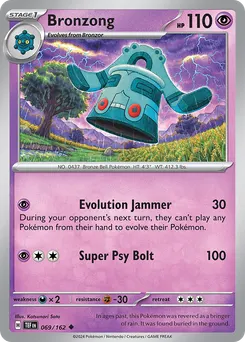 Bronzong #69, Temporal Forces