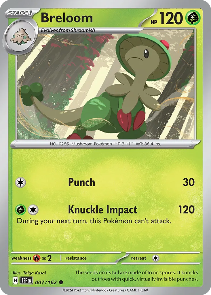 Breloom #7, Temporal Forces