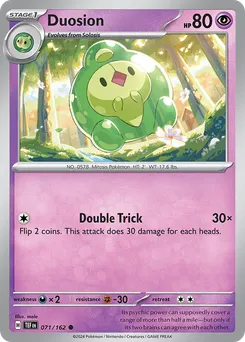 Duosion #71, Temporal Forces