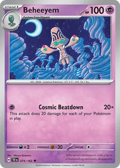 Beheeyem #74, Temporal Forces