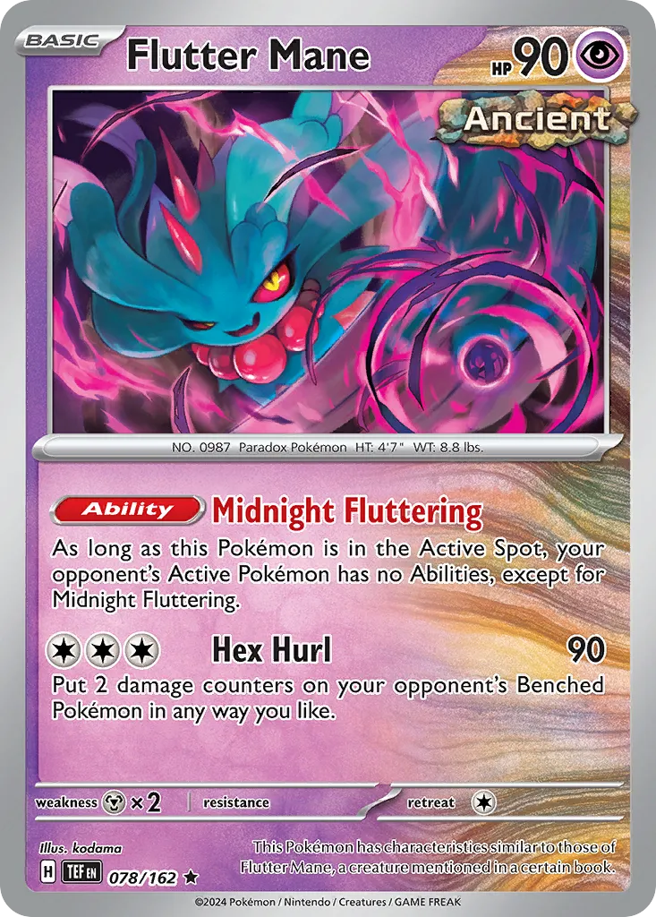 Flutter Mane #78, Temporal Forces