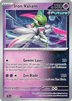 Iron Valiant #79, Reverse Holo