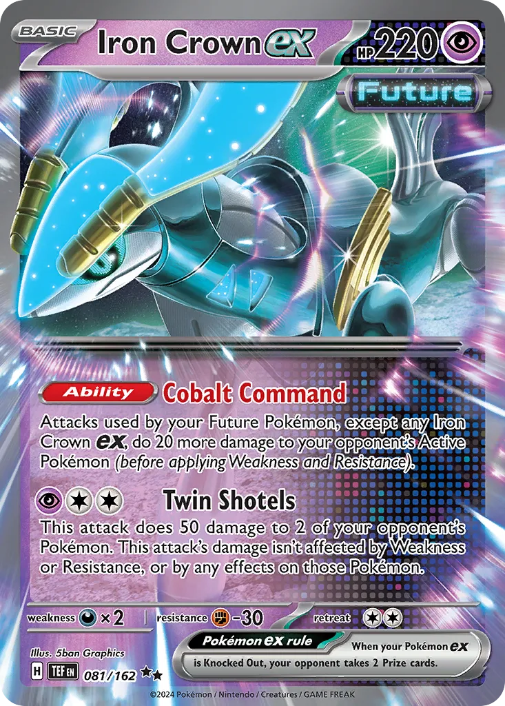 Iron Crown ex #81, Temporal Forces