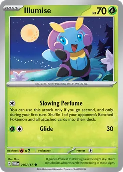 Illumise #10, Reverse Holo