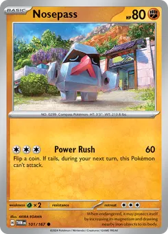 Nosepass #101, Reverse Holo