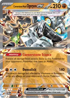 Cornerstone Mask Ogerpon ex #112, Standard